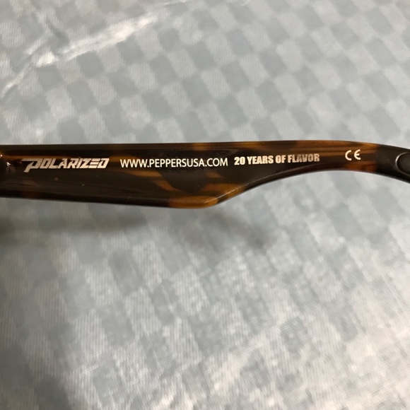 🕶PEPPERS POLARIZED SUNGLASSES, "STOCKTON" MAURITIUS, 59-17-128 TORTOISE FRAME - Picture 5 of 7